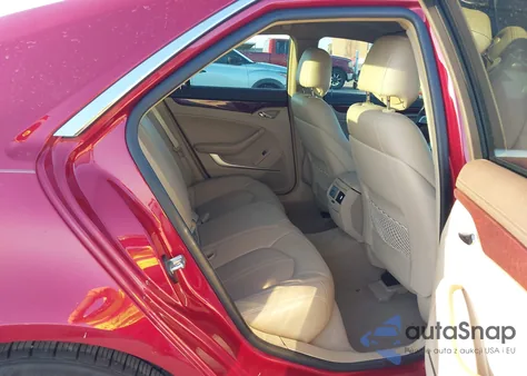 2012 Cadillac Cts Luxury из США, поврежденный, VIN 1G6DE5E51C0141400